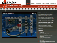 Tablet Screenshot of gaspinc.com